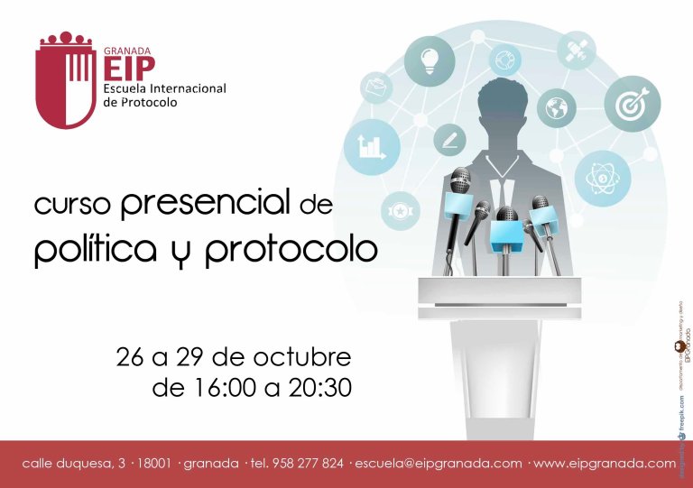 curso presencial de política y protocolo