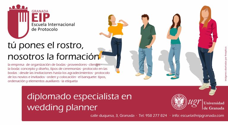 tú pones el rostro diplomado en wedding