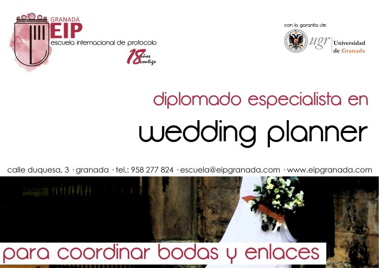 para coordinar bodas y enlaces diplomado wedding