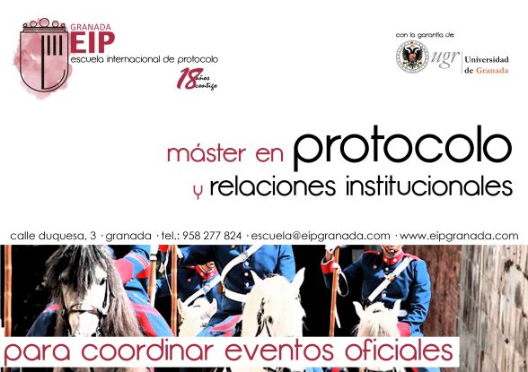 para coordinar eventos oficiales master en protocolo